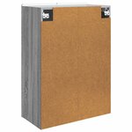vidaXL Armoire Murale Sonoma gris 66 x 34 5 x 92 cm Bois d'ingénierie