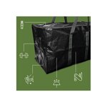 Pack and Move - Lot 8 grands sacs déménagement  rangement et transport ultra résistant - Réutilisable - Poignées solides