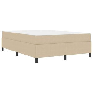 vidaXL Cadre de lit Vert gris clair 140 x 200 cm