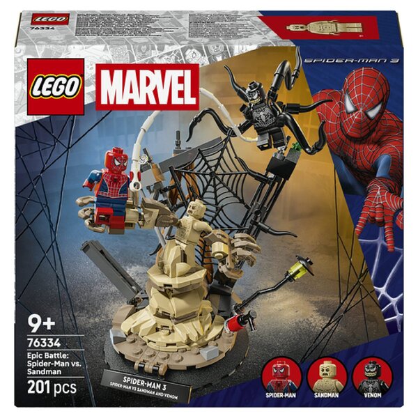 76334 Spider-Man contre Sandman ® Marvel Super Heroes