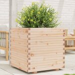 vidaXL Jardinière 70x70x72 cm bois de pin massif
