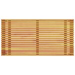 vidaXL Table d'appoint Huile Naturelle 110 x 55 x 35 cm