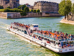 SMARTBOX - Coffret Cadeau Découverte de Paris lors d’un dîner croisière Prestige sur la Seine pour 2 adultes et 2 enfants - Gastronomie