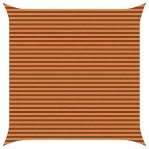 vidaXL Voile d'ombre Orange et marron 4 5 x 4 5 m
