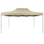 vidaXL Tente de fête Crème 291 x 431 x 315 cm Tissu Oxford