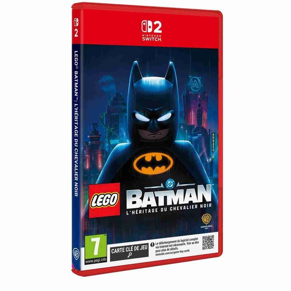 Jeu SWITCH SW2 LEGO Batman L Heritage du Chevalier Noir