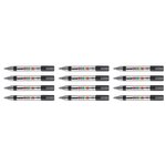 Marqueur pointe conique moyenne posca pc5m 1 8 - 2 5mm argent x 12 posca