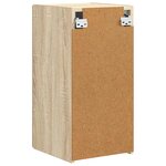 vidaXL Meuble TV mural Sonoma 30 x 31 x 60 cm Bois d'ingénierie
