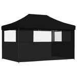 vidaXL Tente de fête Noir 292 x 440 x 315 cm Tissu Oxford