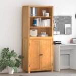 vidaXL Ensemble de meubles de rangement Marron Bois d'ingénierie