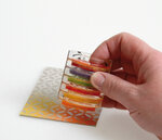 Carton glacé motif grand damassé