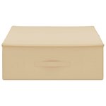 vidaXL Boîte de rangement 6 pc Tissu intissé 90 x 48 x 15 cm 64 8 L