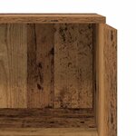 vidaXL Bureau de réception vieux bois 55x50x103 5 cm bois d'ingénierie