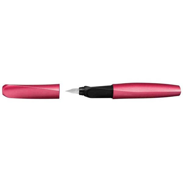Stylo plume twist fresh melon  rouge métallisé pelikan