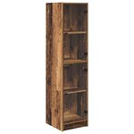 vidaXL Haut Armoire Bois Ancien 35 x 37 x 142 cm Bois d'ingénierie