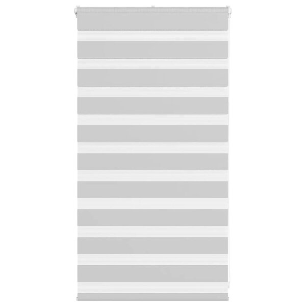 vidaXL Store zèbre gris clair largeur du tissu 75 9 cm polyester
