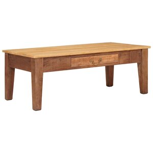 vidaXL Table basse Marron 110 x 55 x 40 cm Bois de mangue massif