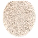 vidaXL Tapis de bain 3 Pièces Crème 50 x 50 cm Polypropylène