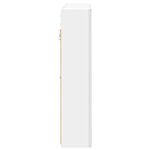 vidaXL Armoire Miroir de Salle de Bain Blanc 73.5 x 15.5 x 70 cm