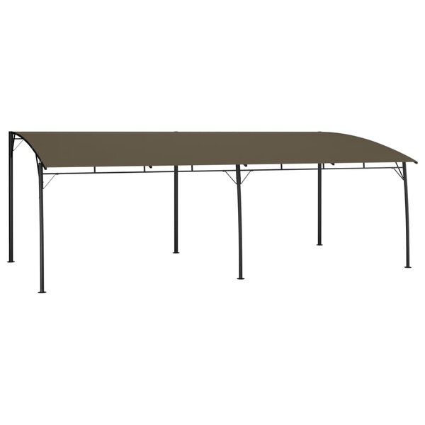 vidaXL Auvent pare-soleil de jardin 6x3x2 55 m Taupe