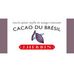 Encre traditionnelle à stylo en flacon 'D' 30ml Cacao du brésil HERBIN