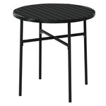 vidaXL Mobilier à dîner de jardin 3 Pièces Résine tressée Noir