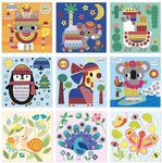 coffret creatif mosaique et gommettes 4 ans