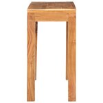 vidaXL Table console 110x40x76cm Bois d'acacia massif et finition miel
