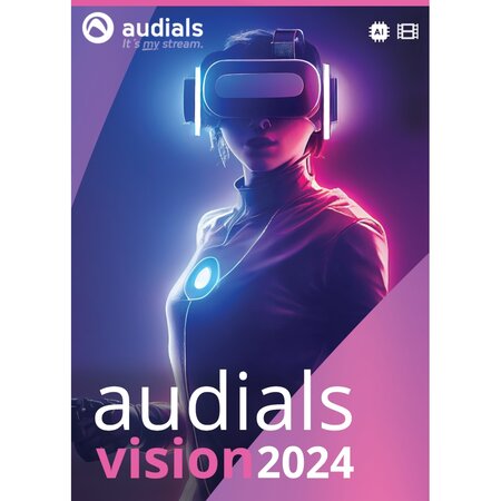 Audials Vision 2024 - Licence perpétuelle - 1 PC - A télécharger
