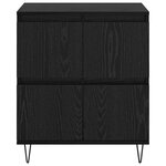 vidaXL Buffets 3 Pièces Chêne noir 180 x 35 x 70 cm Bois d'ingénierie