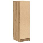 vidaXL Armoire à chaussures chêne artisanal bois d'ingénierie