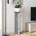vidaXL Support de Plante Sonoma gris 25 x 25 5 x 80 5 cm