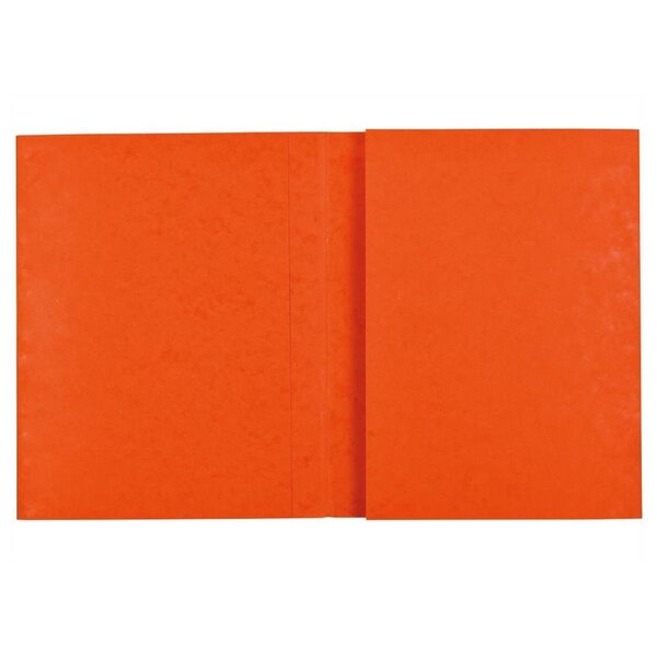 Protège Cahier 'Ecolier' 18 x 22 cm Carte Lustrée 2 grands Rabats Orange COUTAL