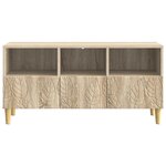 vidaXL Meuble TV 102 x 34 5 x 50 cm Chêne Sonoma Bois d'ingénierie