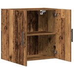 Armoire murale vidaXL en bois ancien 60x31 5x60 cm en bois reconstitué
