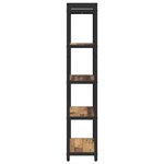 vidaXL Bibliothèque Bois ancien 60 x 30 x 153 cm Bois d'ingénierie