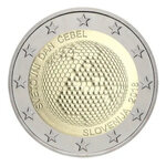 2 euros commémorative Slovénie 2018 - Journée Mondiale des Abeilles.