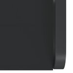 vidaXL Chaises longues lot de 2 avec table Textilène et aluminium