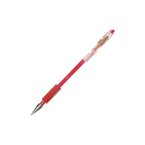 Stylo bille Gel G1 Grip Bille 0 7mm tracé 0 5mm Rouge x 12 PILOT