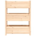 vidaXL Jardinière 77x25x104 5 cm Bois massif de pin