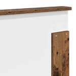 vidaXL Tête de lit Bois ancien 138 x 7 x 100 cm Bois d’ingénierie