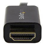 Startech.com câble displayport vers hdmi 5m - 4k 30hz - adaptateur dp vers hdmi - convertisseur pour moniteur dp 1.2 à hdmi - connecteur dp à verrouillage - cordon passif dp vers hdmi