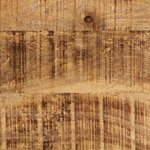 vidaXL Meuble TV avec portes 105x35x36 cm bois massif de manguier