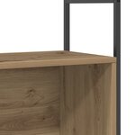 Bibliothèque vidaXL Artisian Chêne 80x30x78 5 cm Bois d'ingénierie