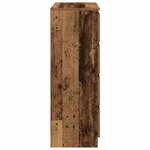 vidaXL Buffet vieux bois 80x35x99 cm bois d'ingénierie