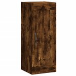 vidaXL Armoire murale chêne fumé 34 5x34x90 cm bois d'ingénierie