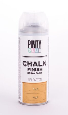 Peinture à la craie spray chalk 400ml jaune pêche