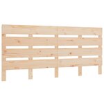 vidaXL Cadre de lit sans matelas 135x190 cm bois de pin massif