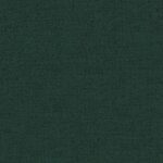 vidaXL Chaise à bascule Vert foncé Tissu
