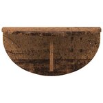 vidaXL Étagère Murale Montage mural 2 Pièces Bois ancien 38 x 19 x 19 cm